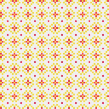 Soyut çapraz desenli üretken hesaplama sanatı çizimi