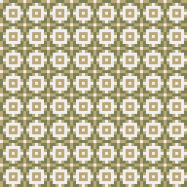 Soyut çapraz desenli üretken hesaplama sanatı çizimi