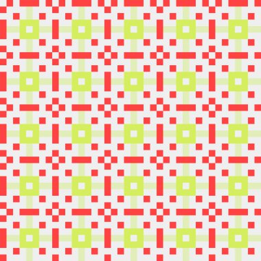 Soyut çapraz desenli üretken hesaplama sanatı çizimi