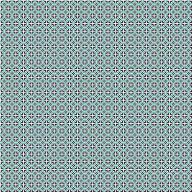 Soyut çapraz desenli üretken hesaplama sanatı çizimi