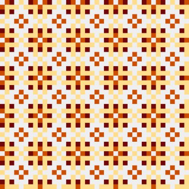 Soyut çapraz desenli üretken hesaplama sanatı çizimi 