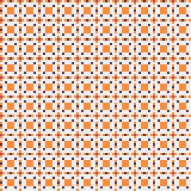 Soyut çapraz desenli üretken hesaplama sanatı çizimi 