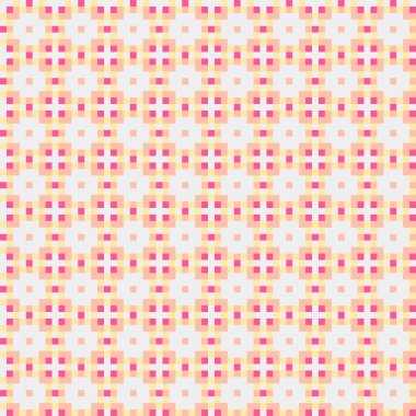 Soyut çapraz desenli üretken hesaplama sanatı çizimi