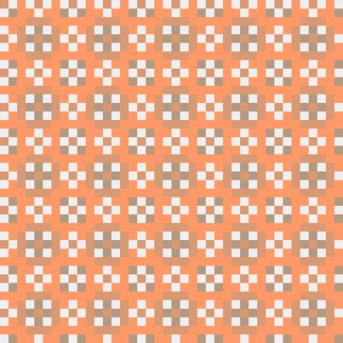 Soyut çapraz desenli üretken hesaplama sanatı çizimi