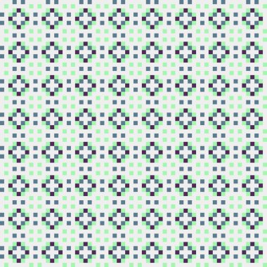 Soyut çapraz desenli üretken hesaplama sanatı çizimi