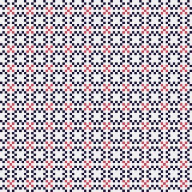 Soyut çapraz desenli üretken hesaplama sanatı çizimi