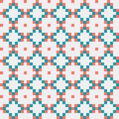 Soyut Çapraz Kusursuz Desensiz Desen vektör çizimi 