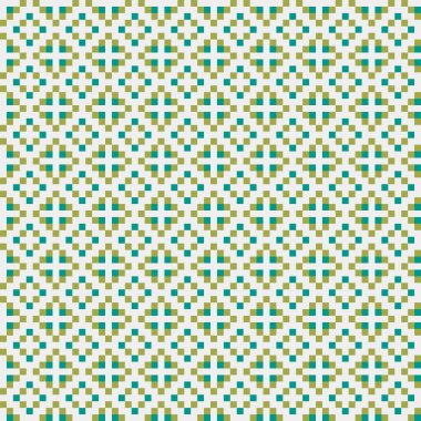 Soyut çapraz desenli üretken hesaplama sanatı çizimi