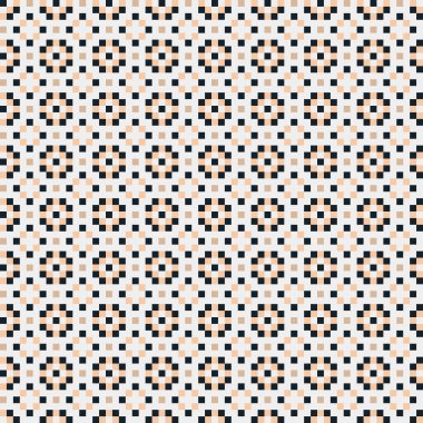 Soyut çapraz desen, üretken hesaplama sanatı illüstrasyonu  