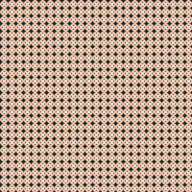 Soyut çapraz desenli üretken hesaplama sanatı çizimi