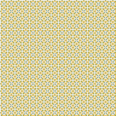 Soyut çapraz desenli üretken hesaplama sanatı çizimi