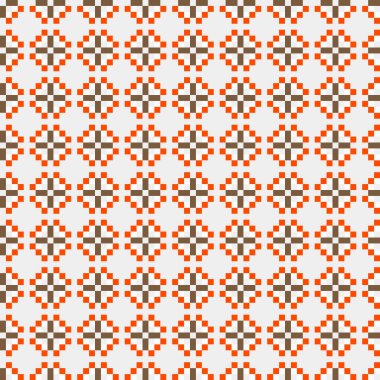 Soyut çapraz desenli üretken hesaplama sanatı çizimi