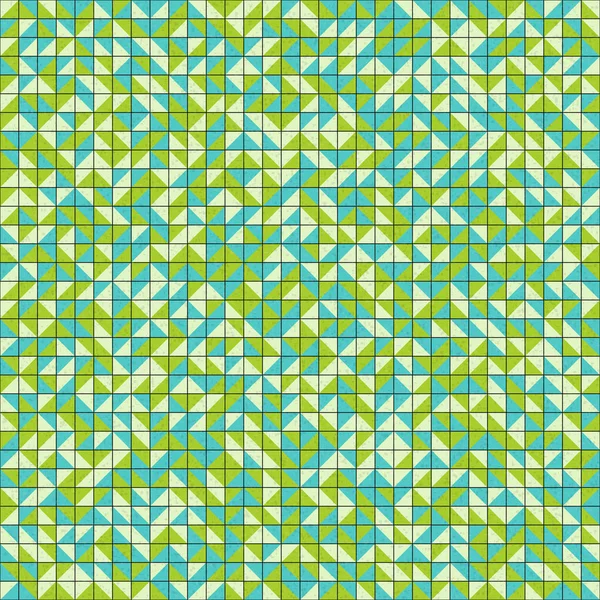 Abstract Geometrische Patroon Generatieve Computationele Kunst Illustratie — Stockvector