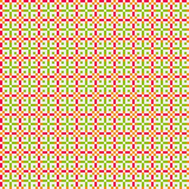 Soyut çapraz desenli üretken hesaplama sanatı çizimi 