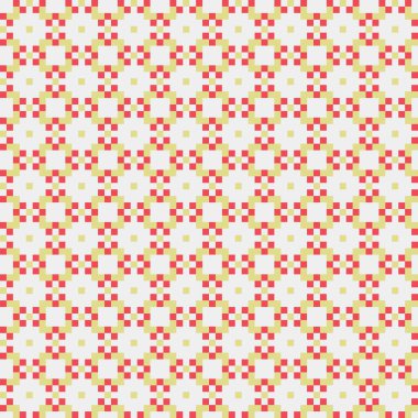 Soyut çapraz desen, üretken hesaplama sanatı illüstrasyonu  