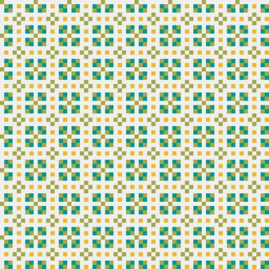 Soyut çapraz desenli üretken hesaplama sanatı çizimi