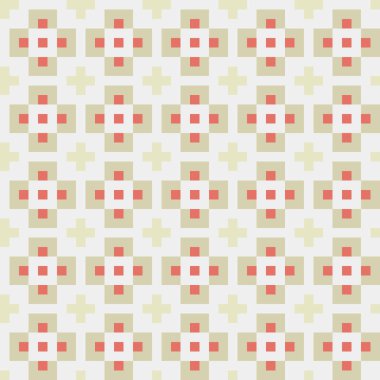 Soyut çapraz desenli üretken hesaplama sanatı çizimi