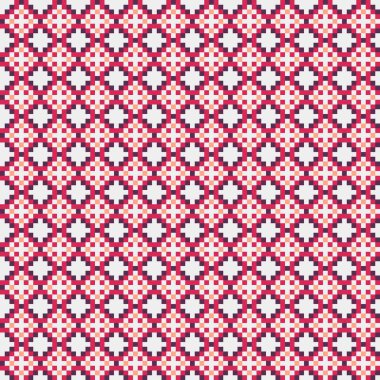 Soyut Çapraz Kusursuz Desensiz Desen vektör çizimi  