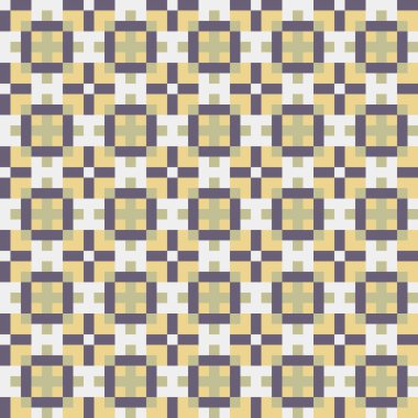 Soyut çapraz desenli üretken hesaplama sanatı çizimi 