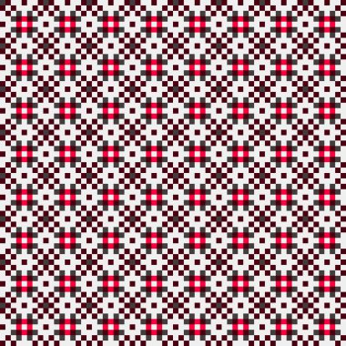 Soyut çapraz desenli üretken hesaplama sanatı çizimi 