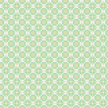 Soyut çapraz desenli üretken hesaplama sanatı çizimi