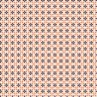 Soyut çapraz desenli üretken hesaplama sanatı çizimi 