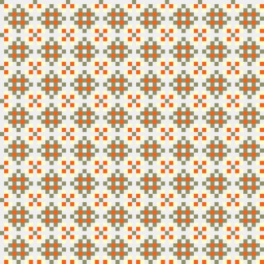 Soyut çapraz desenli üretken hesaplama sanatı çizimi