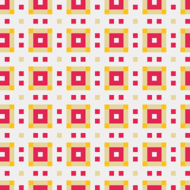 Soyut çapraz desenli üretken hesaplama sanatı çizimi