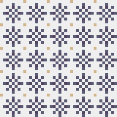 Soyut çapraz desenli üretken hesaplama sanatı çizimi