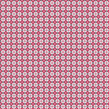 Soyut çapraz desenli üretken hesaplama sanatı çizimi