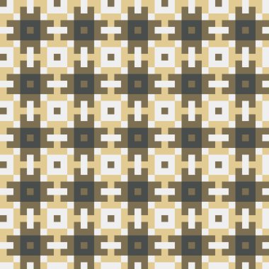 Soyut Çapraz Kusursuz Desensiz Desen vektör çizimi  