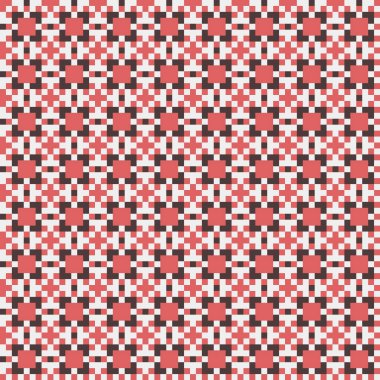 Soyut çapraz desenli üretken hesaplama sanatı çizimi