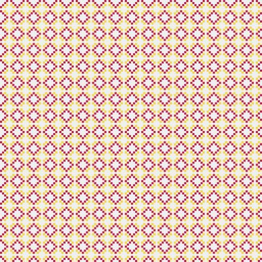 Soyut çapraz desenli üretken hesaplama sanatı çizimi