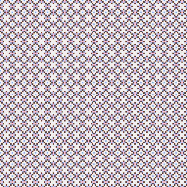 Soyut çapraz desenli üretken hesaplama sanatı çizimi