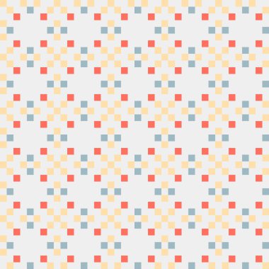 Soyut çapraz desenli üretken hesaplama sanatı çizimi