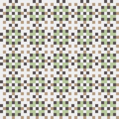 Soyut çapraz desenli üretken hesaplama sanatı çizimi