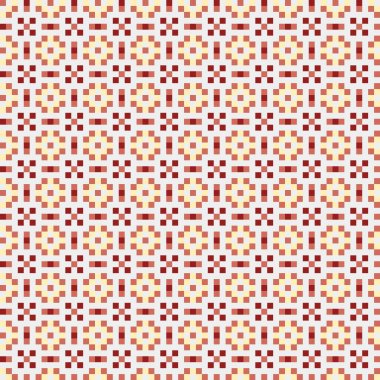 Soyut çapraz desenli üretken hesaplama sanatı çizimi