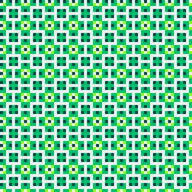 Soyut çapraz desenli üretken hesaplama sanatı çizimi