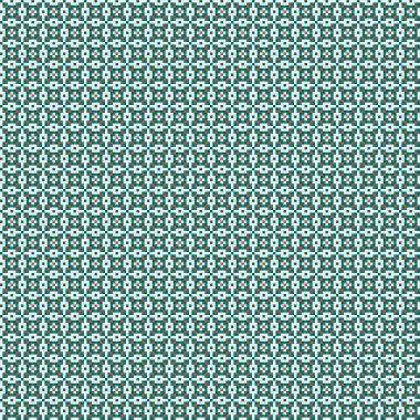 Soyut çapraz desenli üretken hesaplama sanatı çizimi 