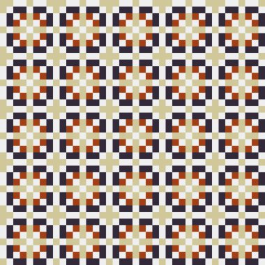 Soyut çapraz desenli üretken hesaplama sanatı çizimi 