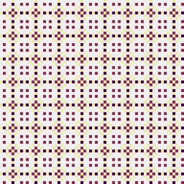 Soyut çapraz desenli üretken hesaplama sanatı çizimi