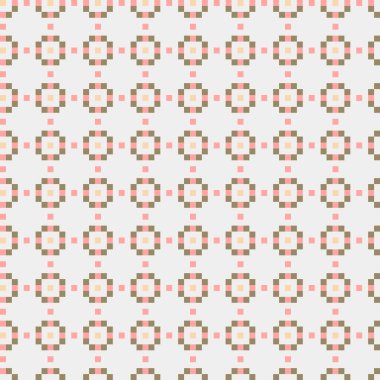 Soyut çapraz desenli üretken hesaplama sanatı çizimi