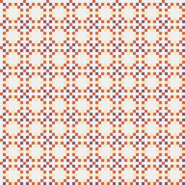 Soyut çapraz desenli üretken hesaplama sanatı çizimi 