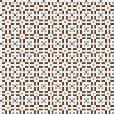 Soyut çapraz desenli üretken hesaplama sanatı çizimi