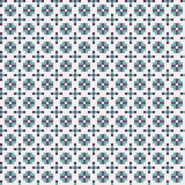 Soyut çapraz desenli üretken hesaplama sanatı çizimi