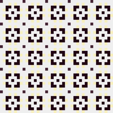 Soyut çapraz desenli üretken hesaplama sanatı çizimi 