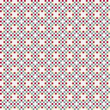 Soyut çapraz desenli üretken hesaplama sanatı çizimi