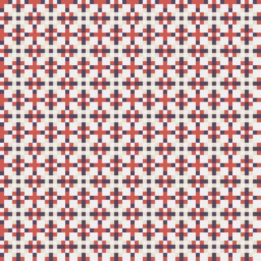 Soyut çapraz desenli üretken hesaplama sanatı çizimi