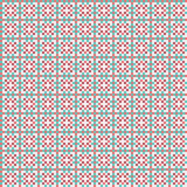 Soyut çapraz desenli üretken hesaplama sanatı çizimi