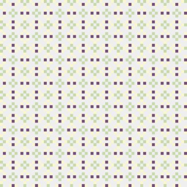 Soyut çapraz desenli üretken hesaplama sanatı çizimi